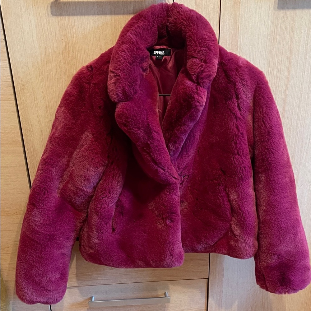 Apparis Kids Faux Fur Coat